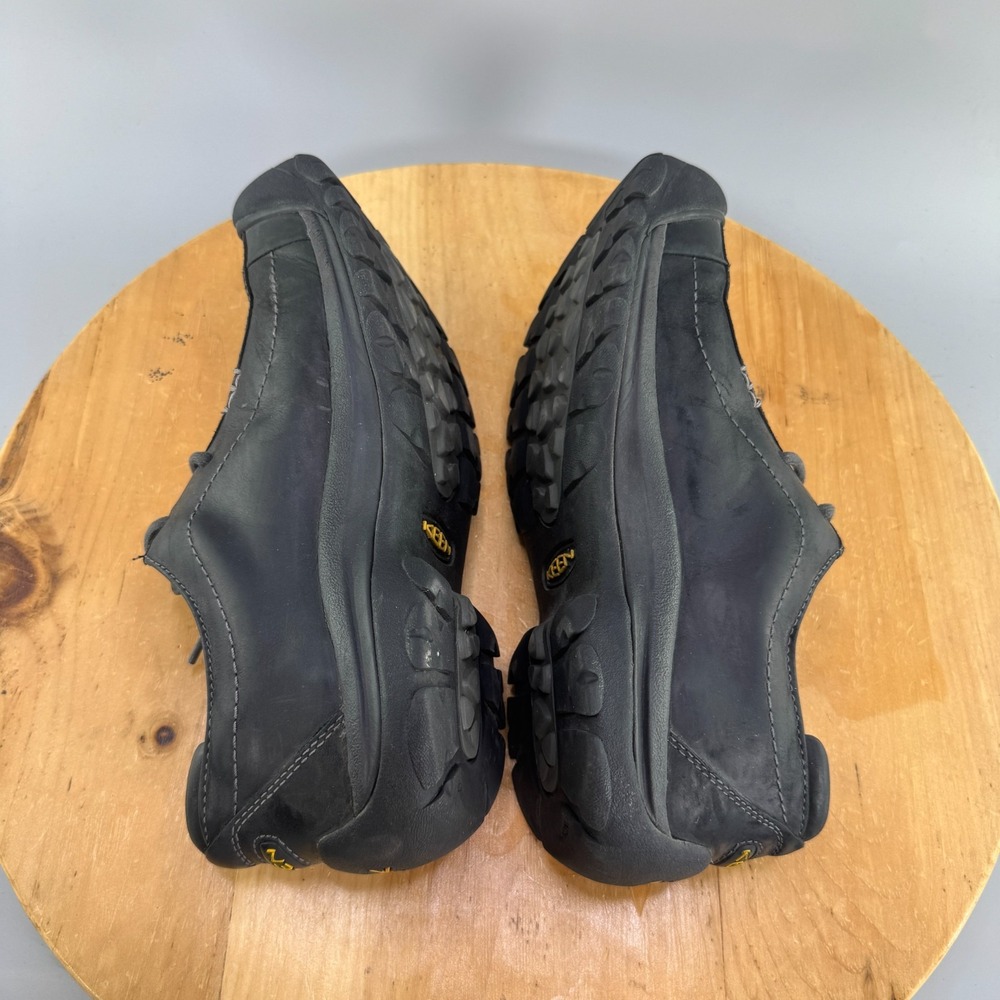 Keen Portsmouth II MensSize 9.5 Shoes Casual 2 Eye Oxford Sneakers Black Leather - Picture 6 of 9